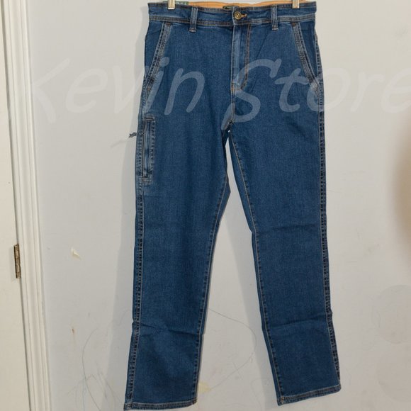 NWT Men jean relaxed fit in Blue G.H Bass - Picture 1 of 10